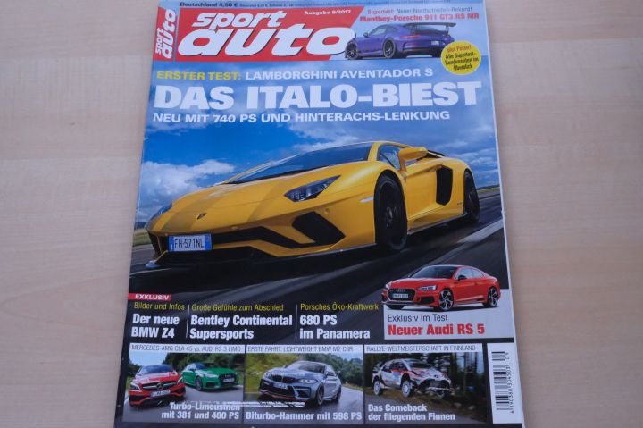 Deckblatt Sport Auto (09/2017)